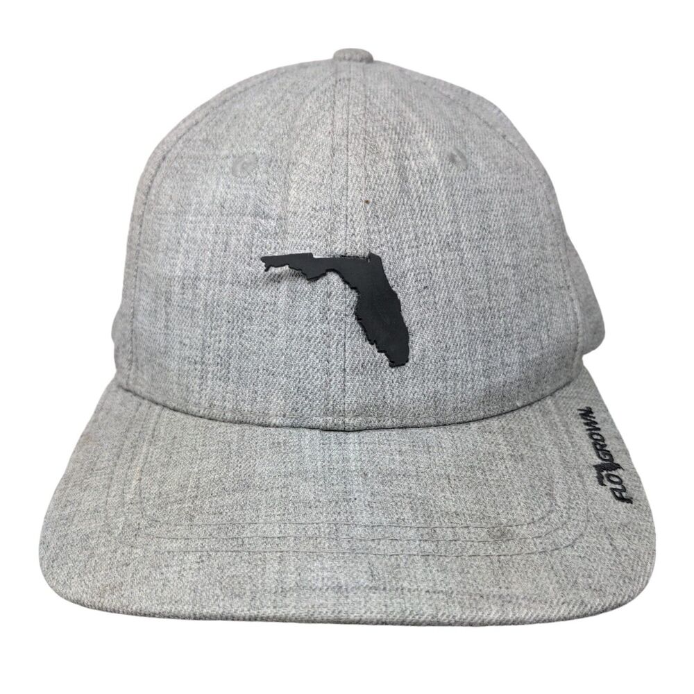 Flo Grown The Best Coast Snapback Hat Gray One Size Adjustable 6 Panel